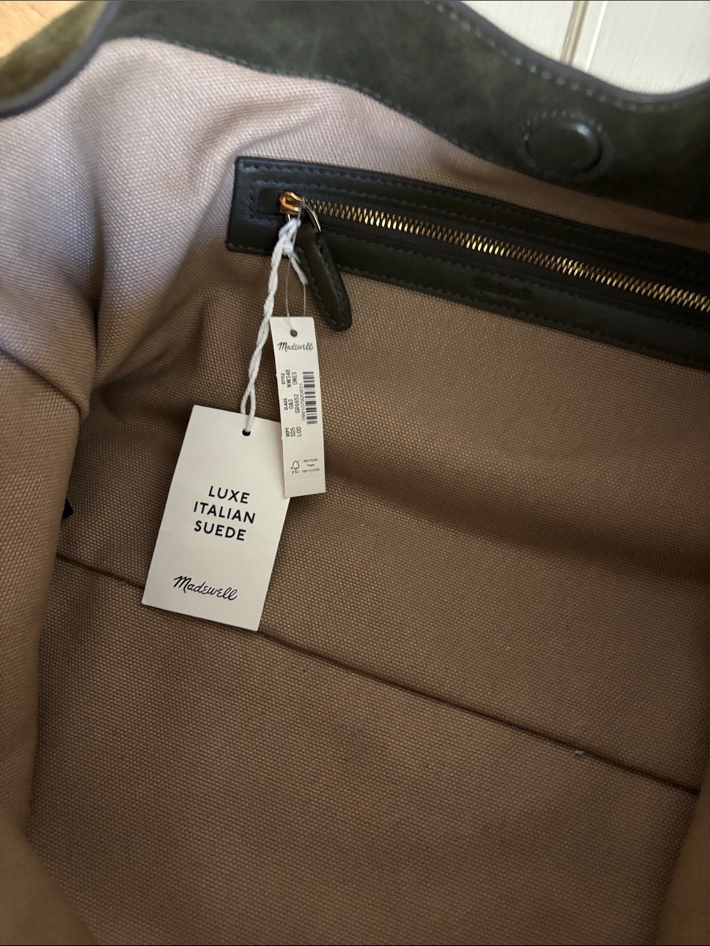 Madewell Mylie Green “Loden” Suede - Picture 3 of 6